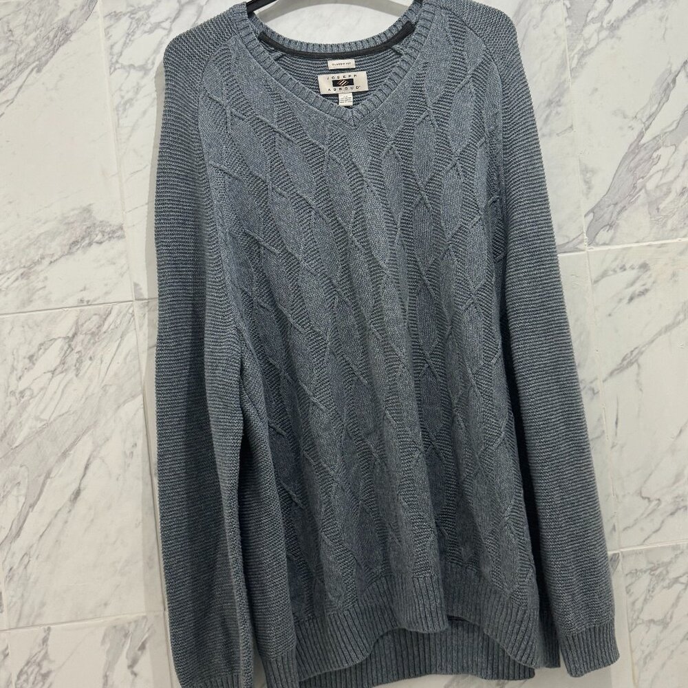 Joseph Abboud Classic Fit V-Neck Sweater